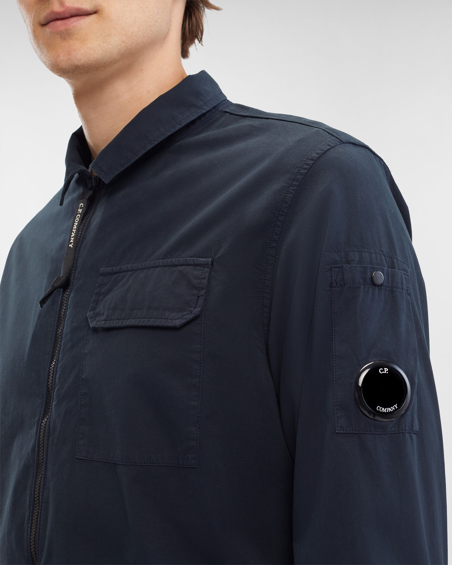 Gabardine Zipped Shirt - 4