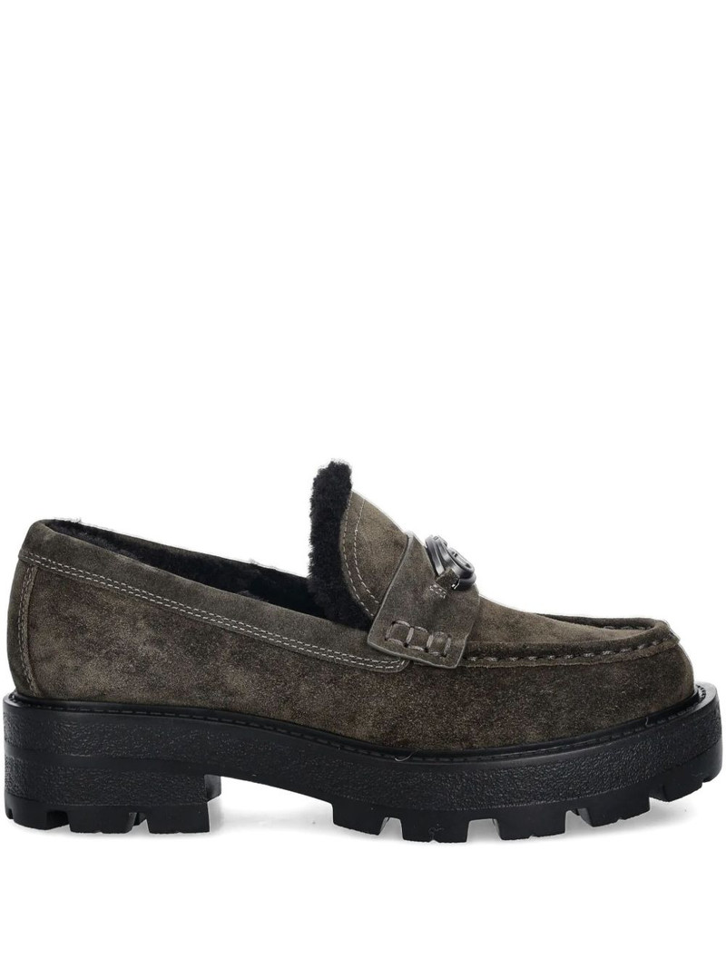 45mm logo-plaque loafers 1