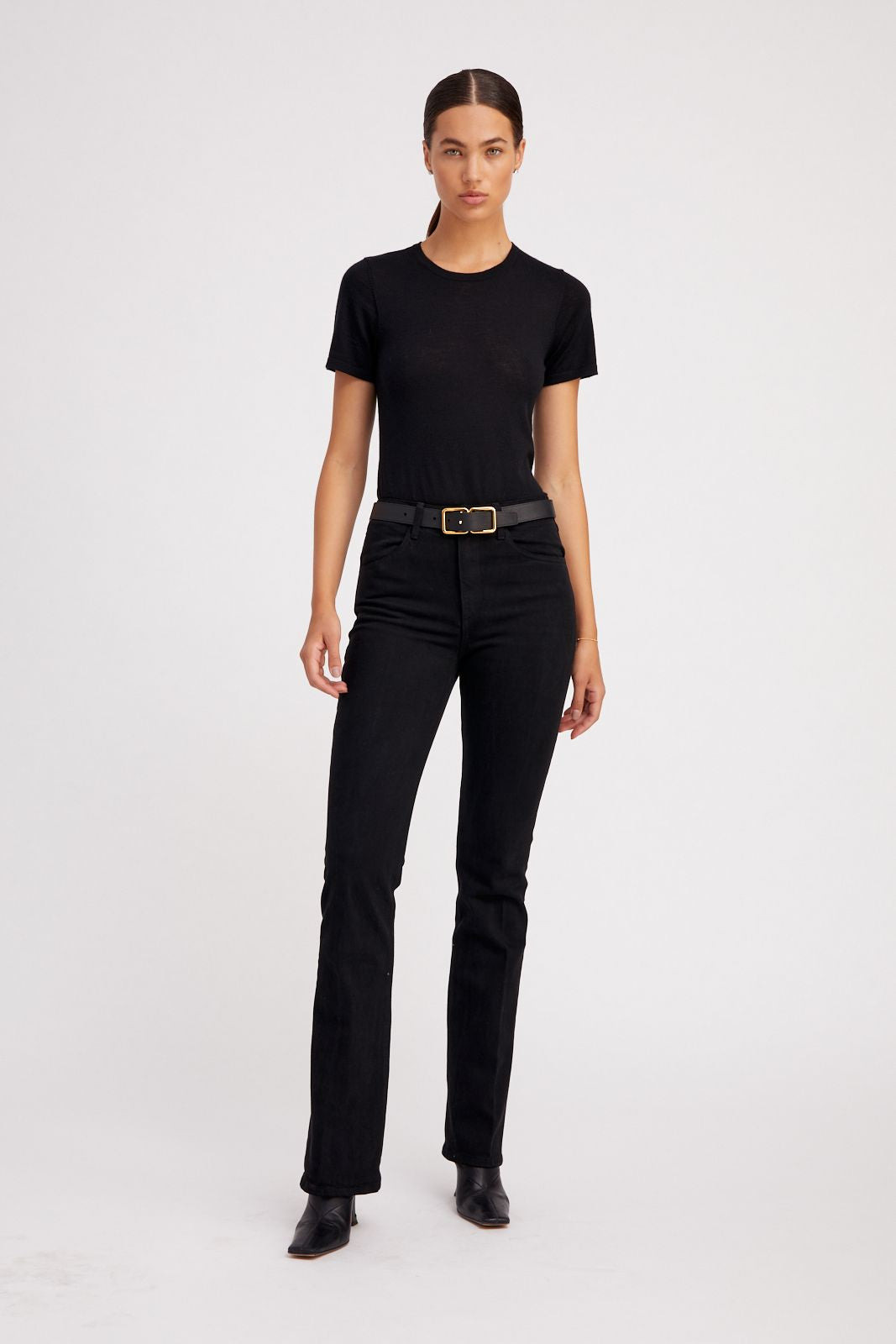 ELLA MICRO FLARE DENIM - 6