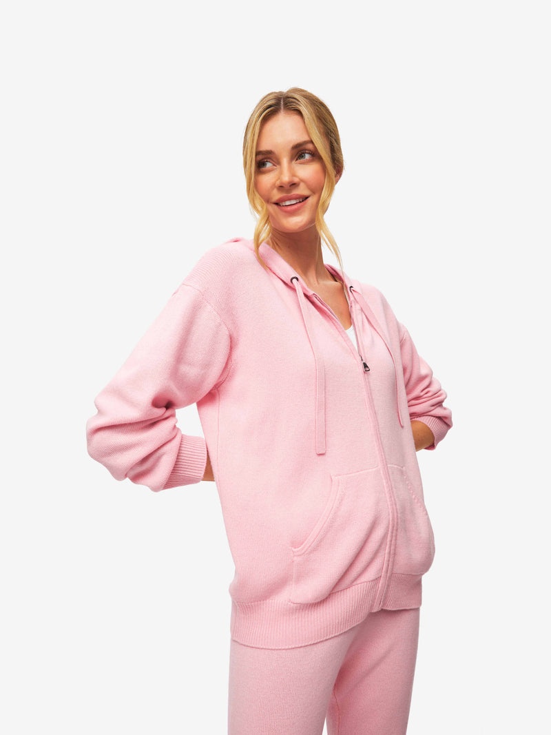 Women's Hoodie Daphne Cashmere Pink - 2