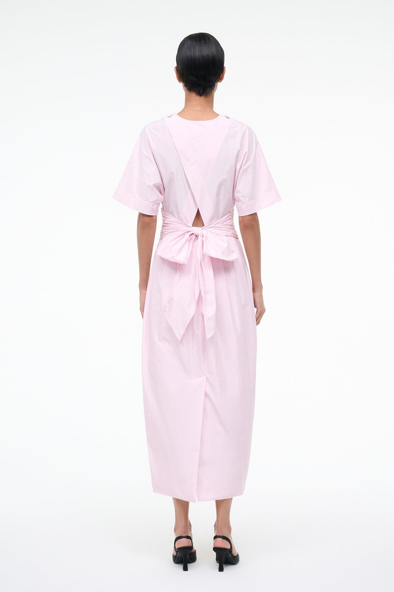 STAUD STAUD MICHELINA DRESS PUFF PINK outlook