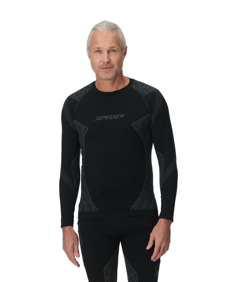Mens Momentum Baselayer Top - Black 4