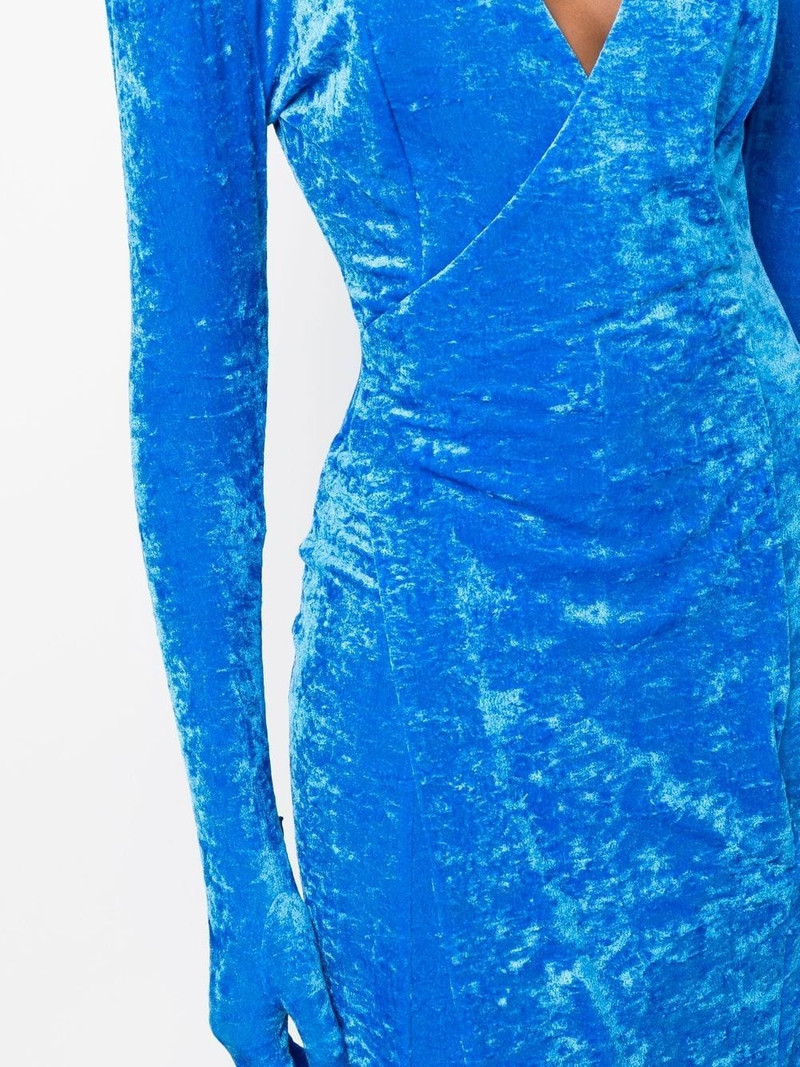 padded-shoulder gown 5