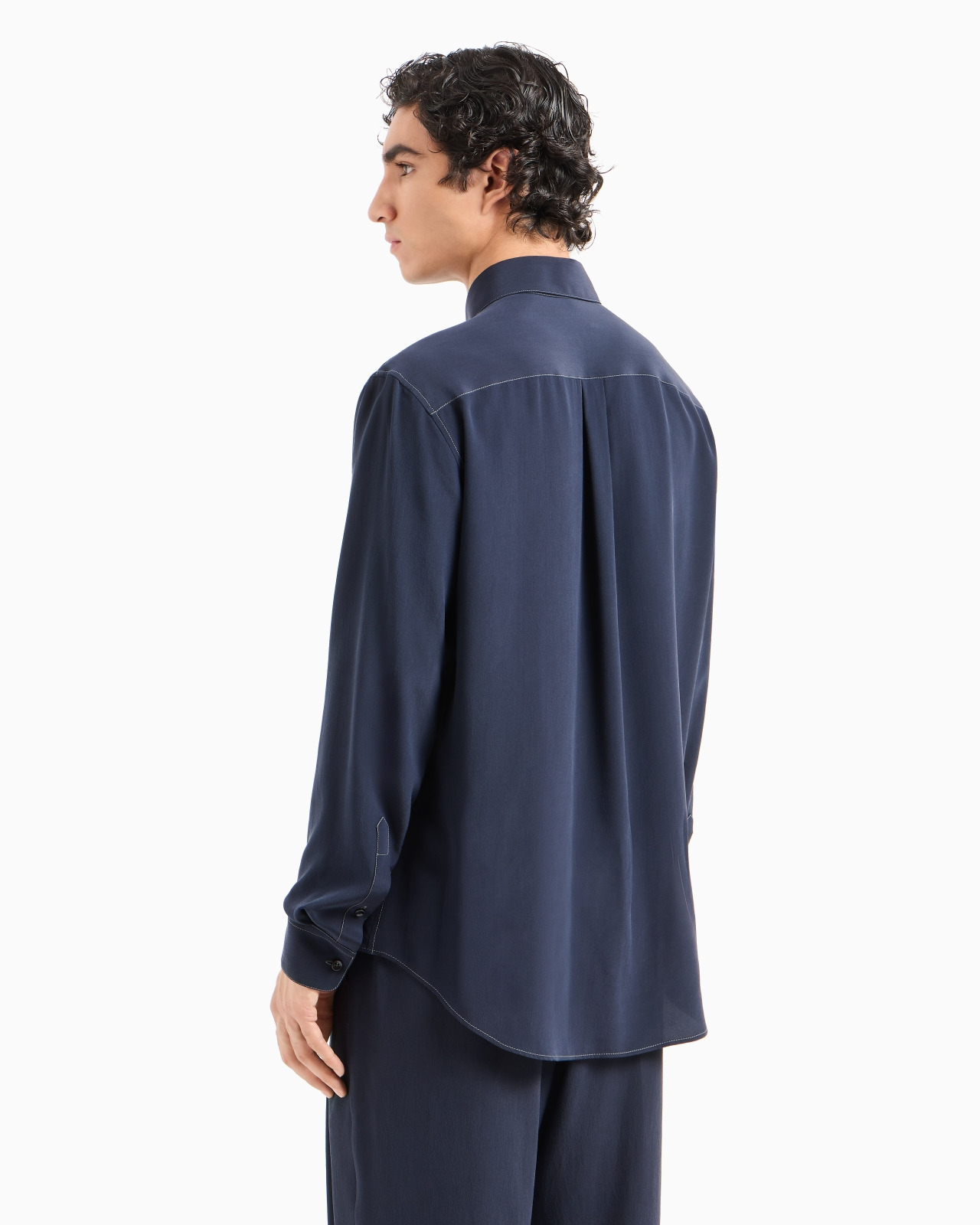 SILK CRÊPE SHIRT - 3