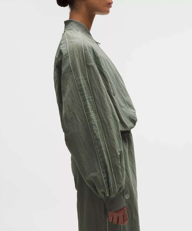 Crinkle Nylon Track Jacket *Wordmark 7