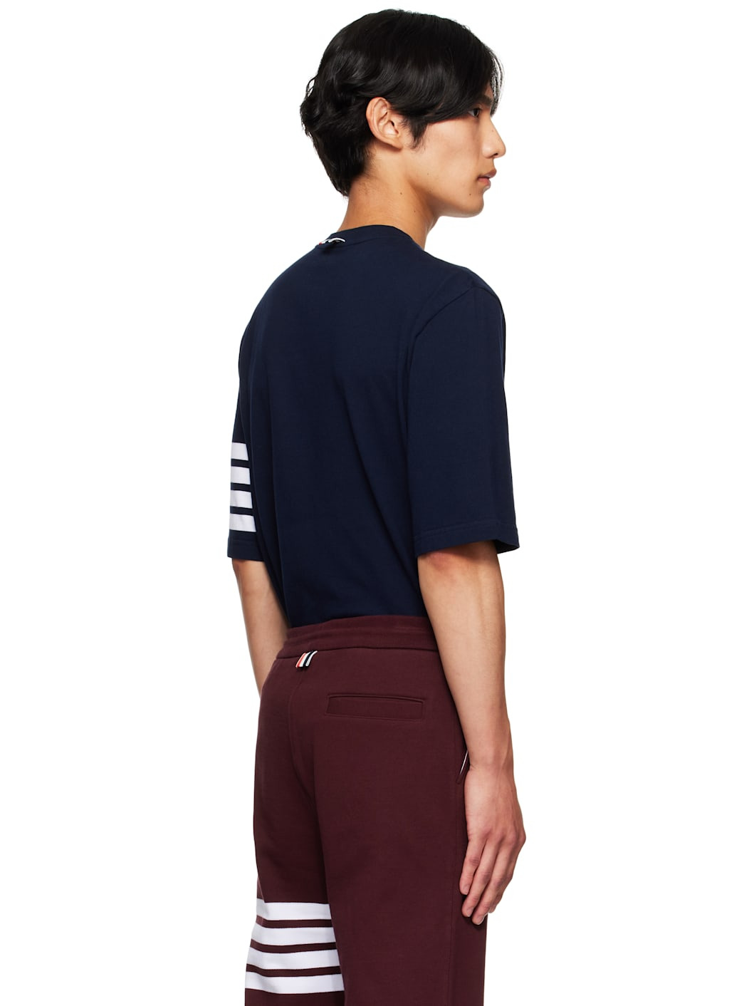 Navy Jersey 4-Bar T-shirt - 3