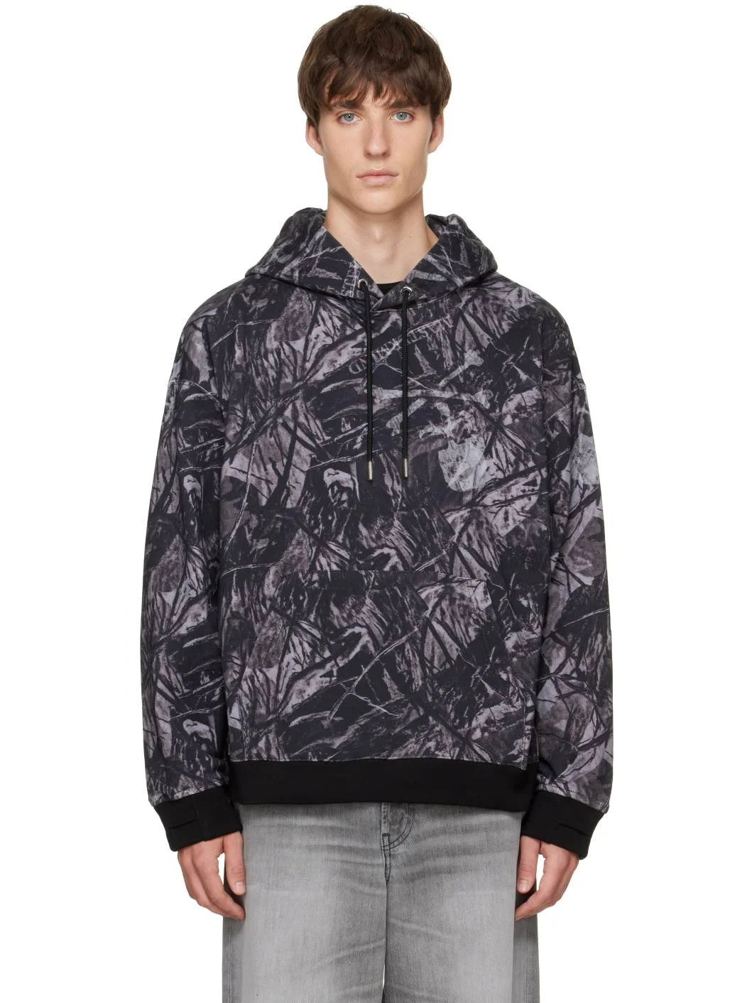 Gray OG Forest Camo Hoodie - 1