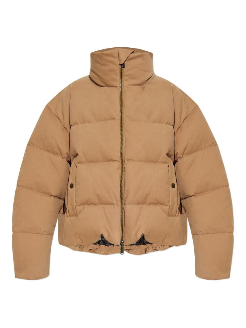 deer-print quilted jacket 1