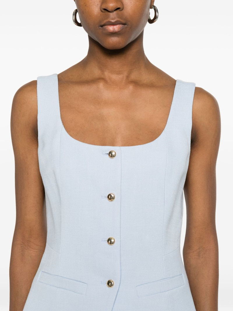 button-up sleeveless top 5