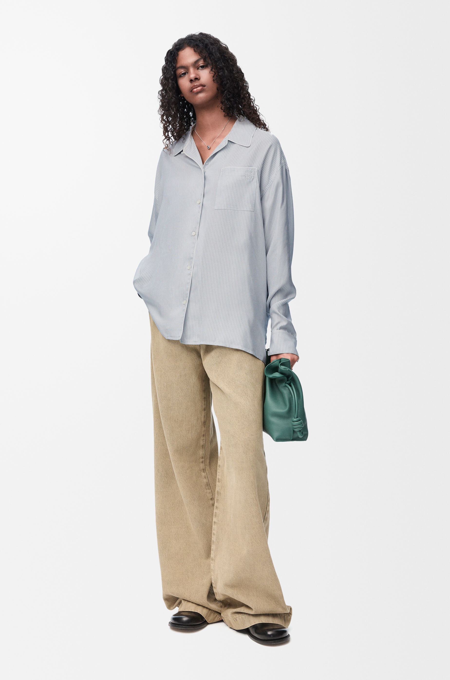 Pyjama blouse in silk - 2