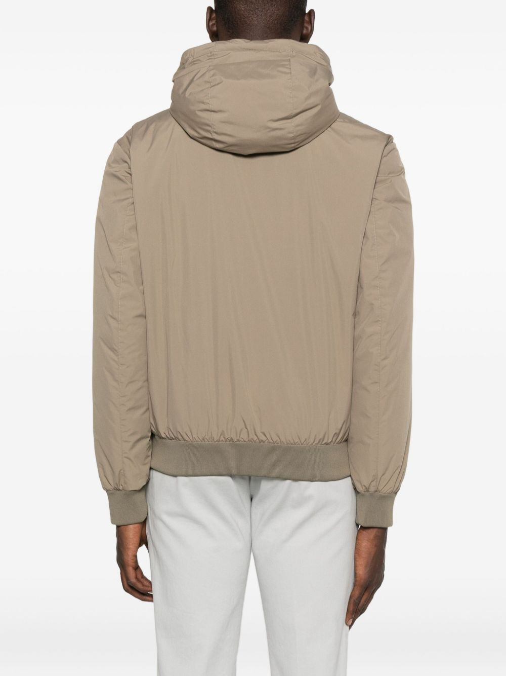 hooded zip-front jacket - 4
