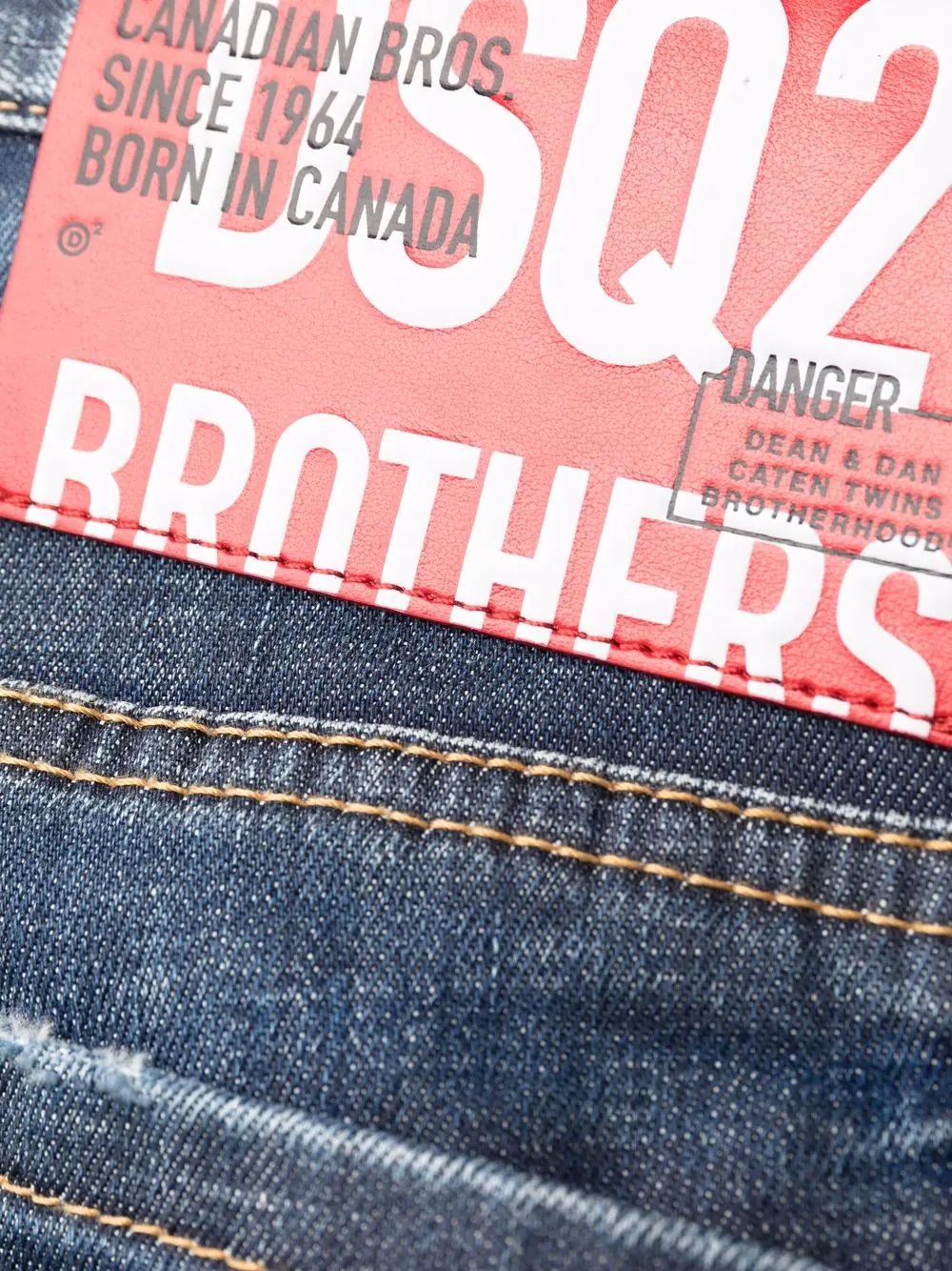 graffiti-print loose-fit jeans - 6