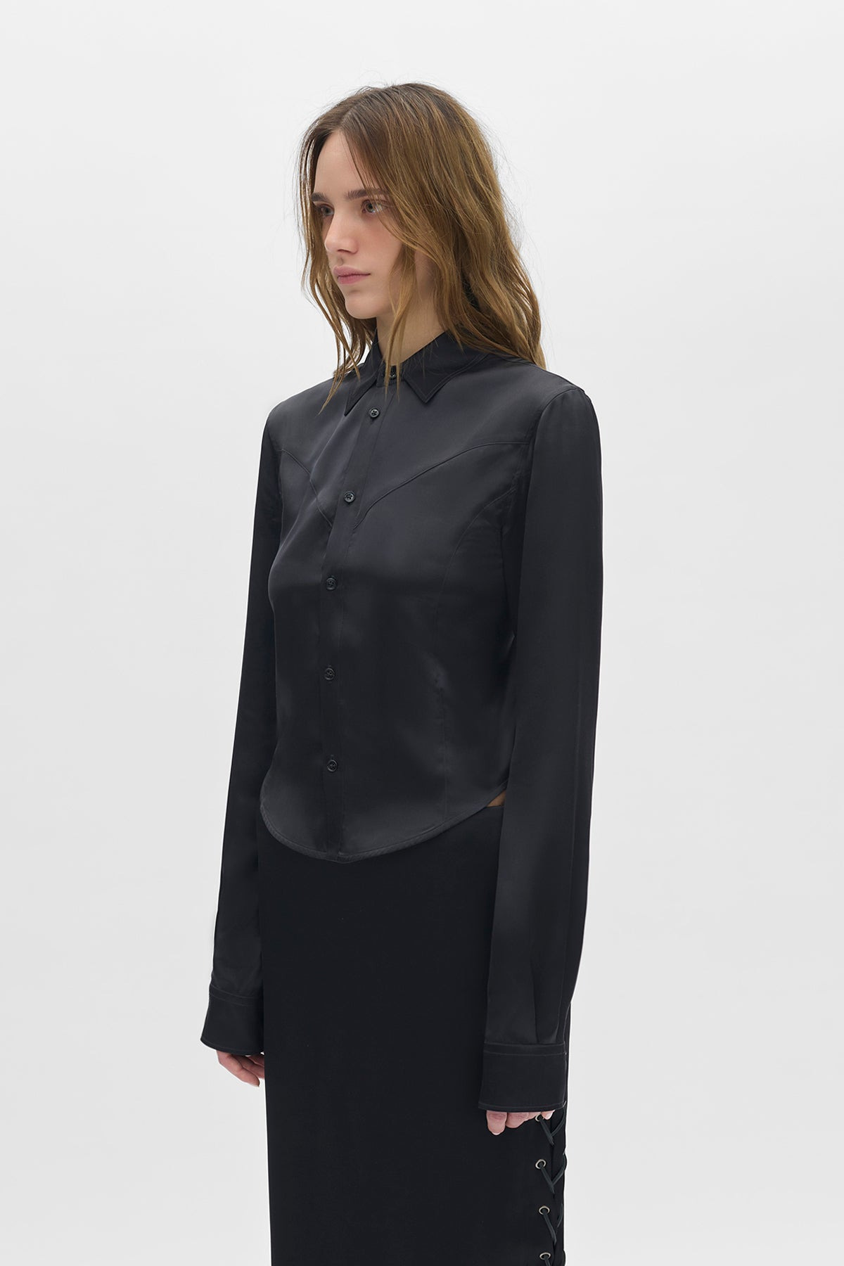 Drika Fitted Shirt with Western Cut - 2