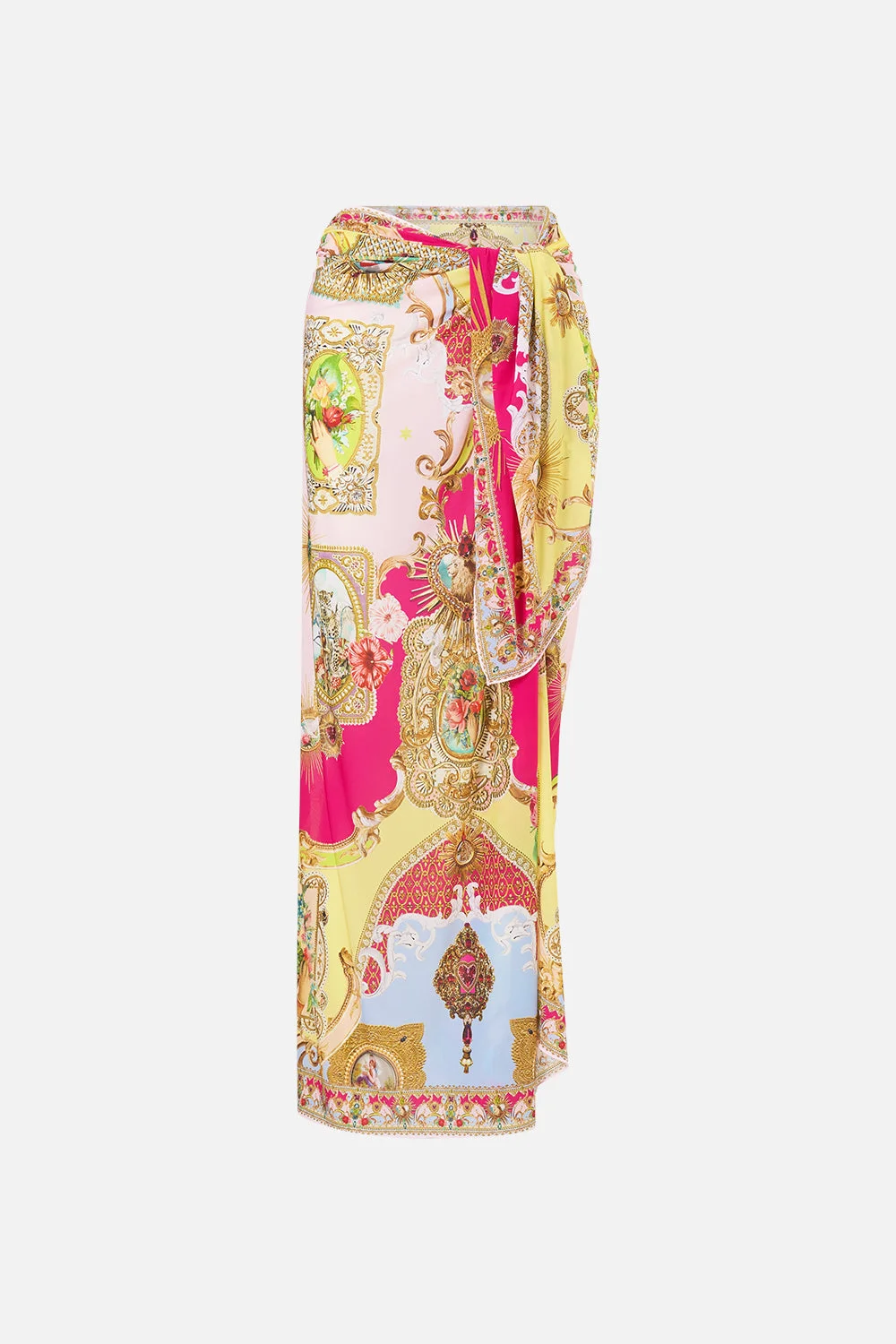MULTI WEAR LONG SARONG PAINTED PRAYERS - 1
