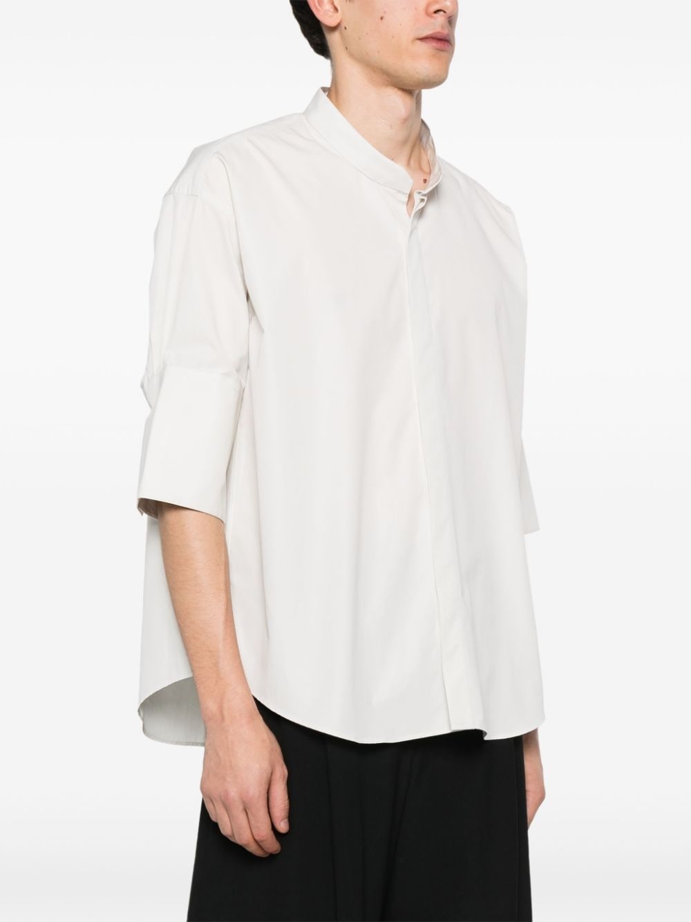 Ami de Coeur-motif cotton shirt - 2