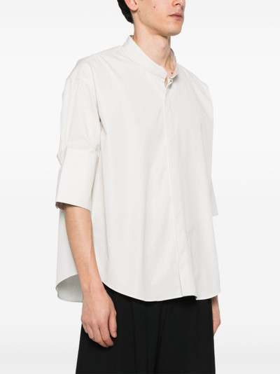 AMI Paris Ami de Coeur-motif cotton shirt outlook