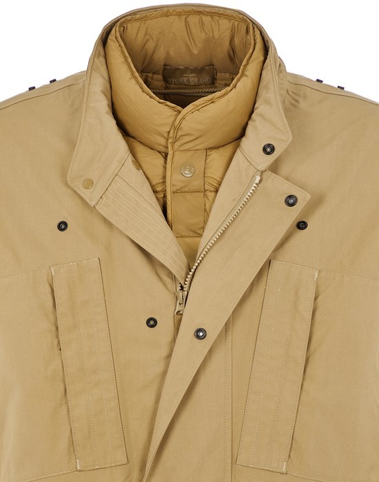 709F1 STONE ISLAND GHOST PIECE_O-VENTILE® DARK BEIGE - 4