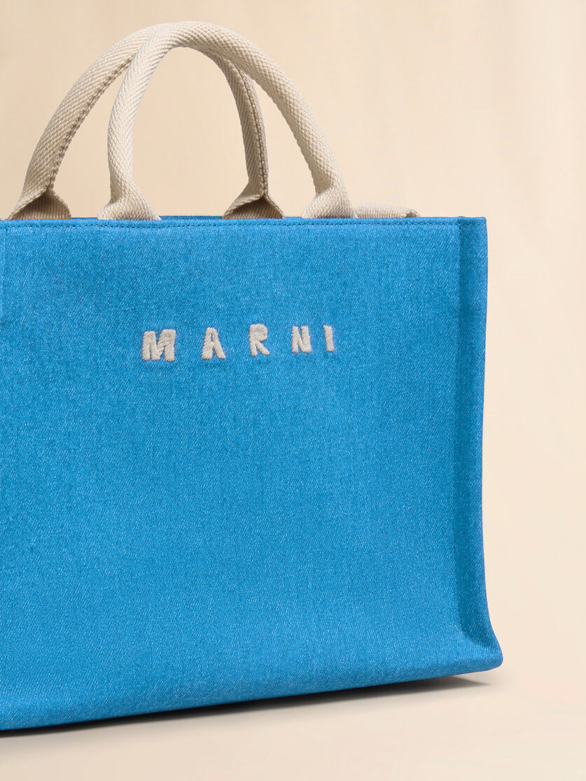 DENIM TOTE SMALL BAG - 5