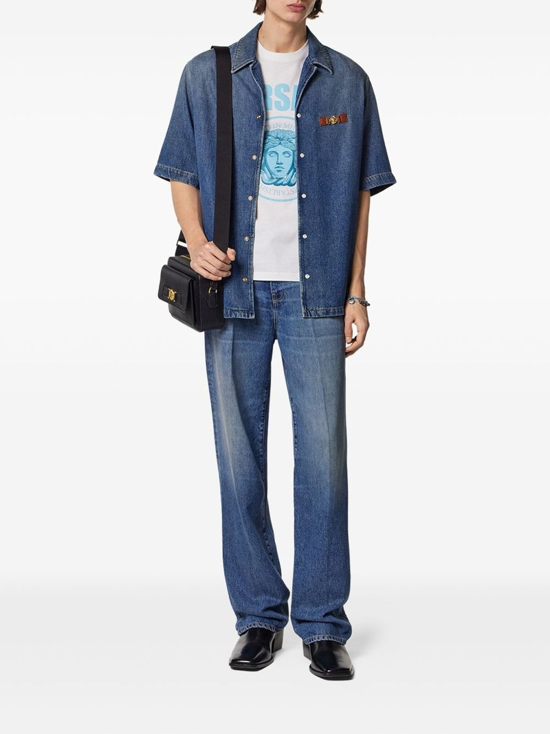 VERSACE Medusa Biggie denim shirt outlook