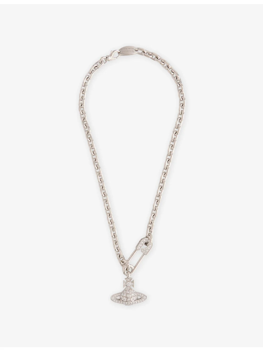 Lucrece Large Brass Necklace - 1
