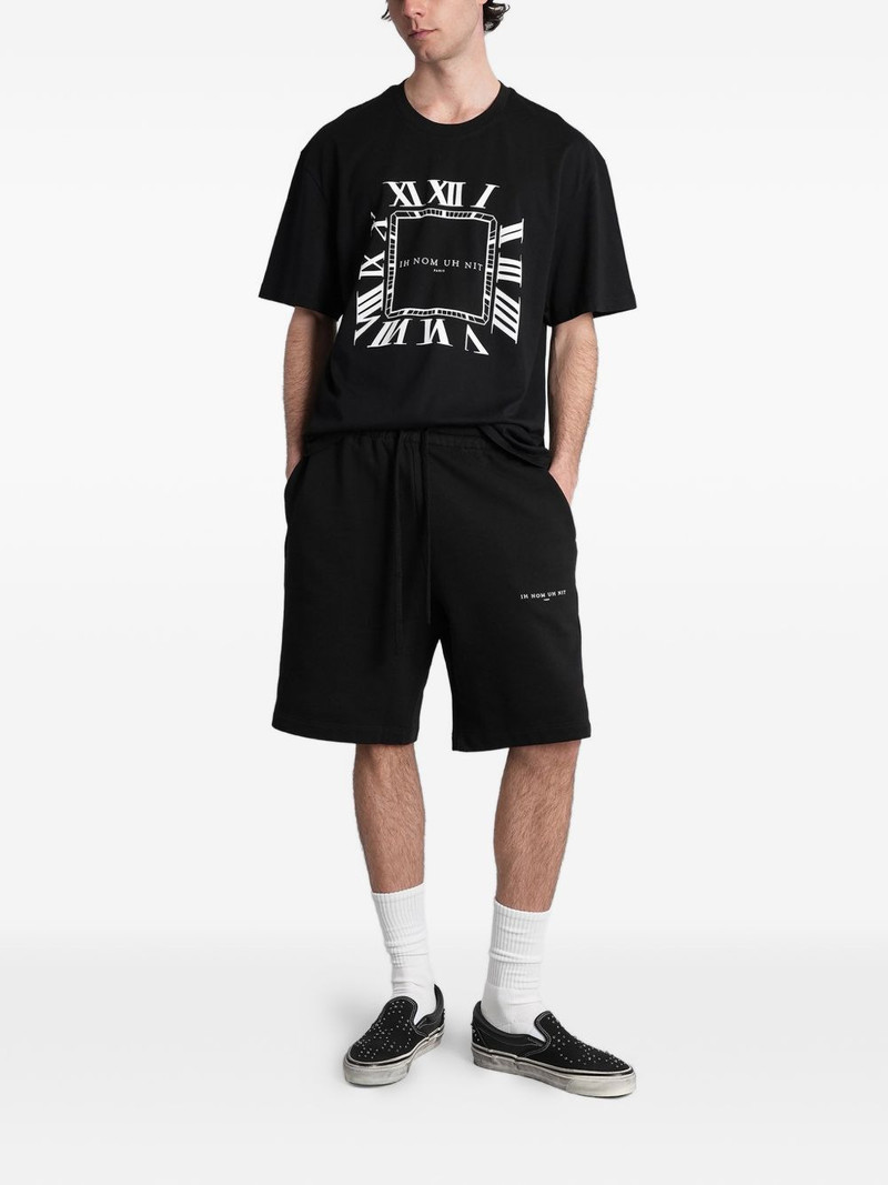 ih nom uh nit logo-print cotton T-shirt outlook