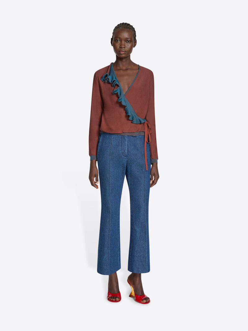 Dries Van Noten CROPPED DENIM PANTS outlook