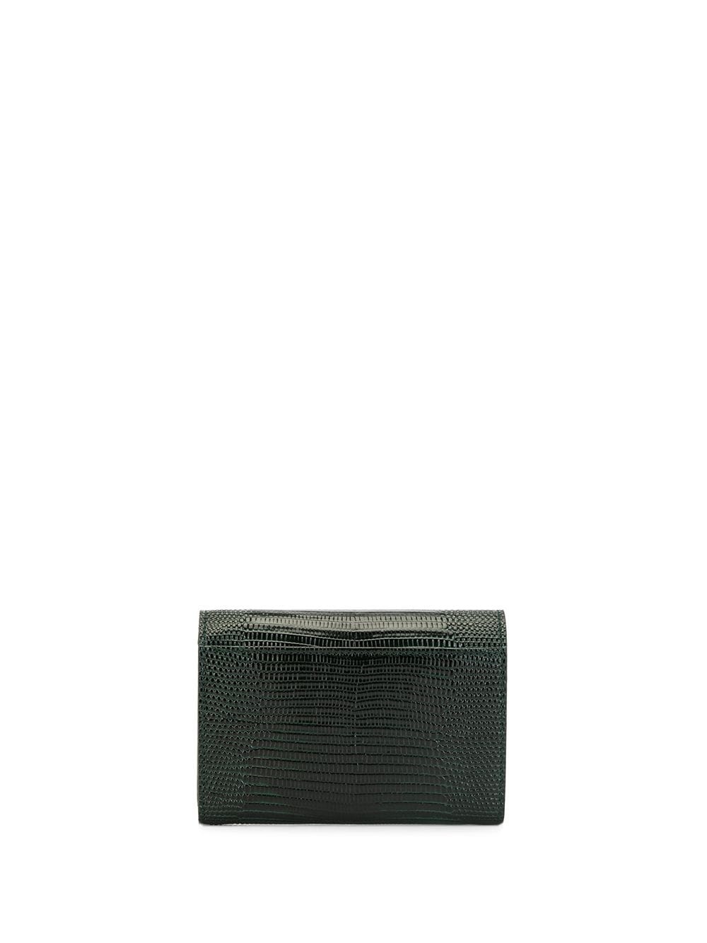 embossed snakeskin effect wallet - 2