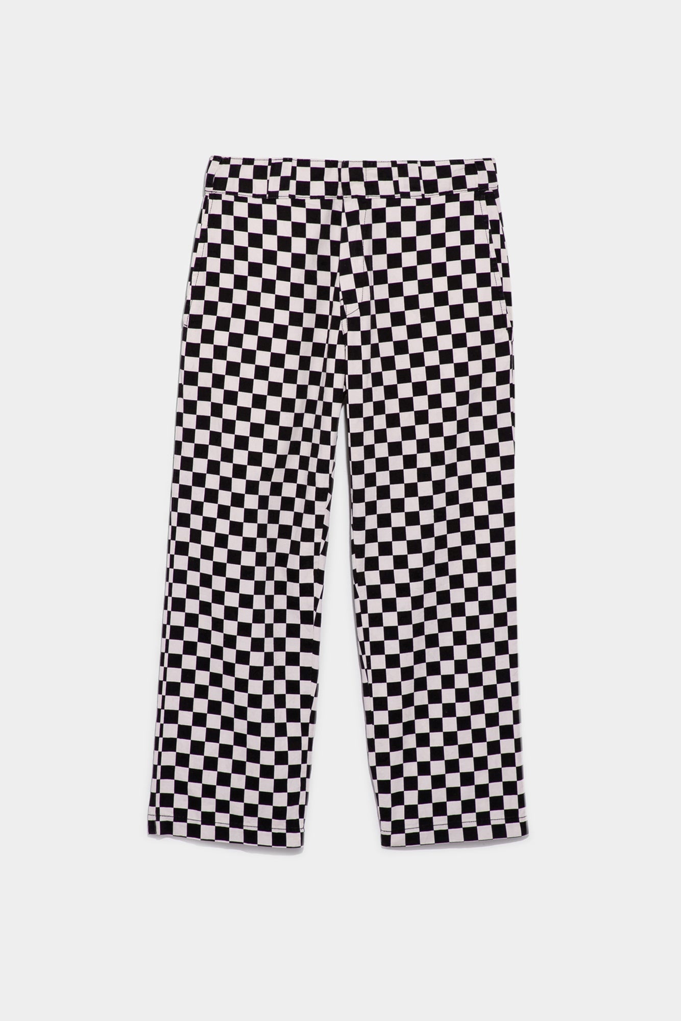 Slouch Pant - Black and White Checker | R13 Denim Official Site - 1