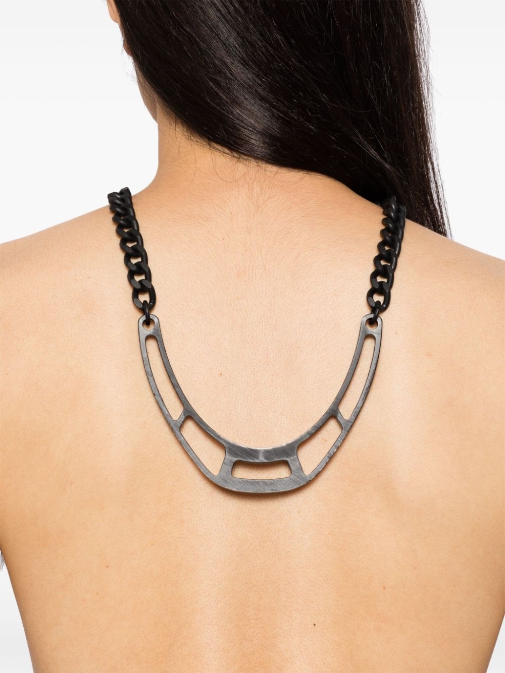 Object N11 stirrups necklace - 2