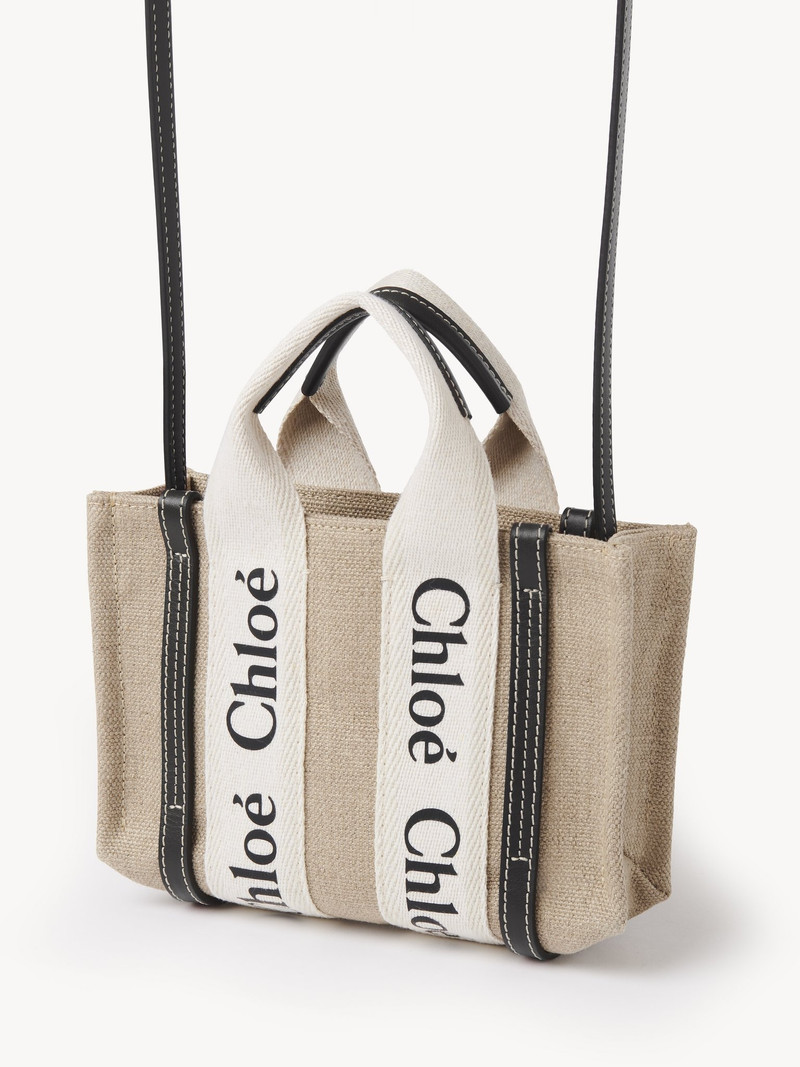 Chloé MINI WOODY TOTE BAG outlook
