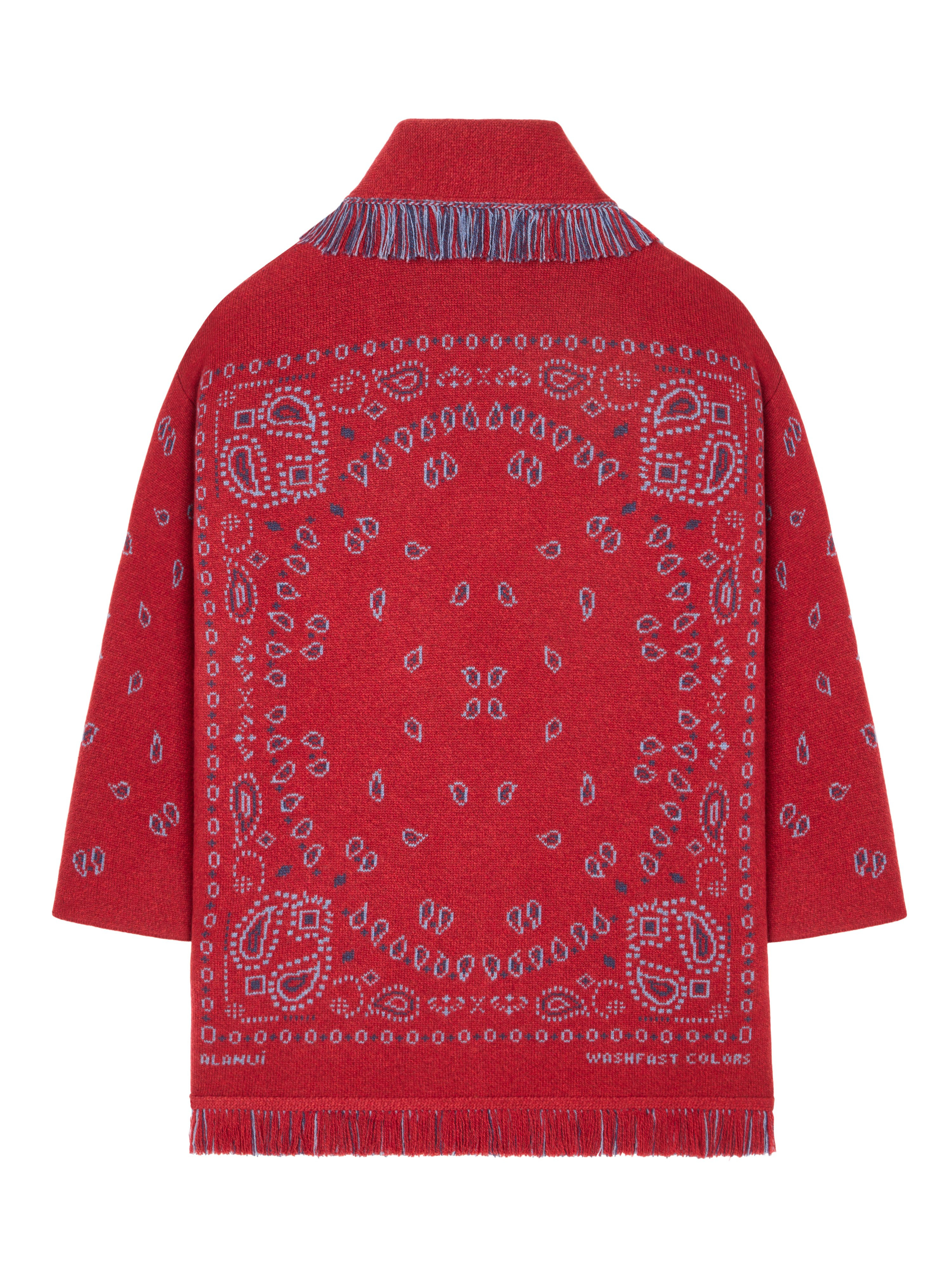 Bandana Jacquard Cardigan - 3