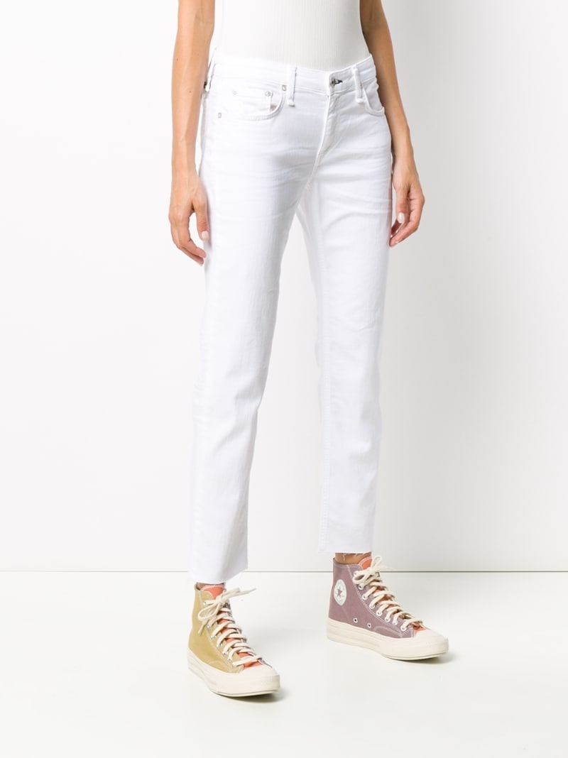 mid-rise slim-fit jeans - 4