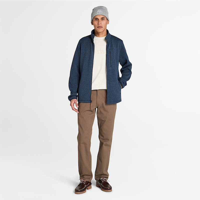 Men's Melange Fleece Jacket 3