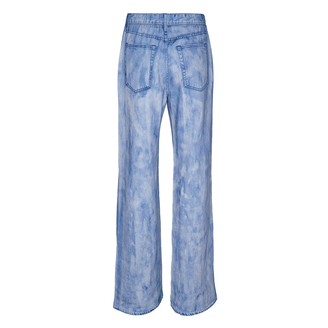Miramar Fleece Terry Wide Leg Jeans - 2