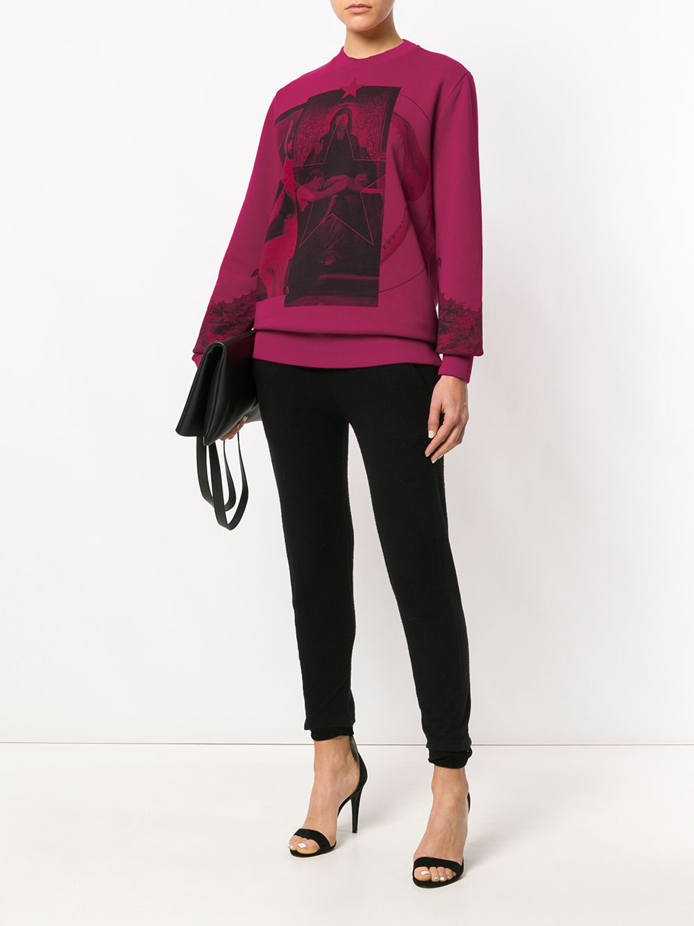 printed sweatshirt - 2