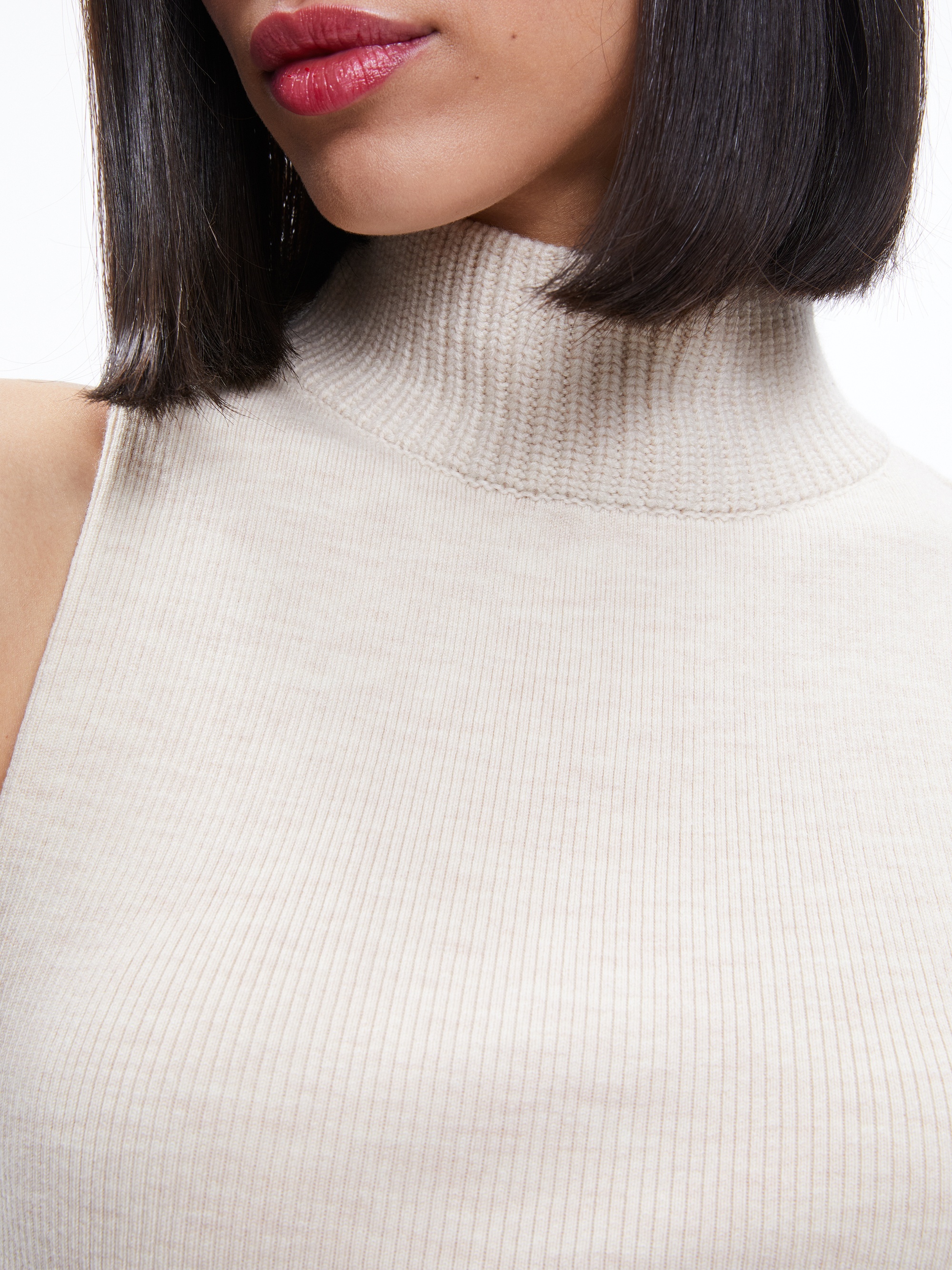 DARCEY TURTLENECK SWEATER TANK - 5