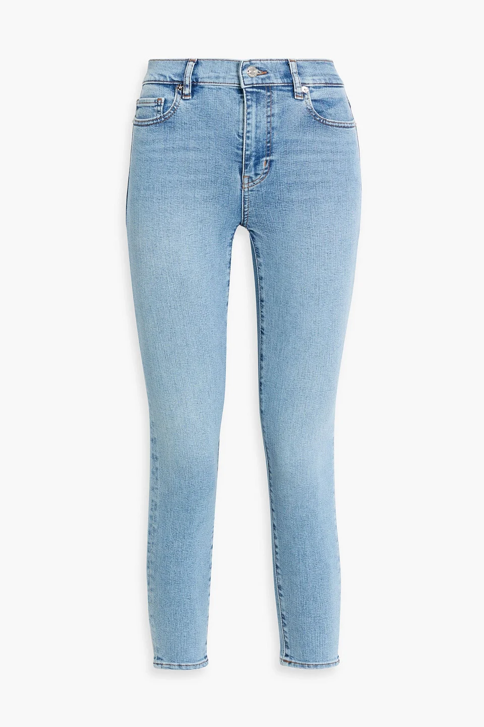 Le High Skinny Crop high-rise skinny jeans - 1