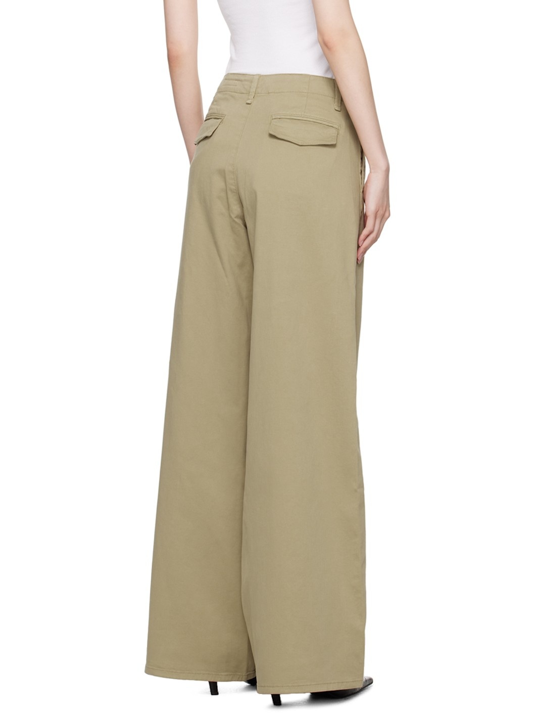 Khaki Sofie Trousers - 3