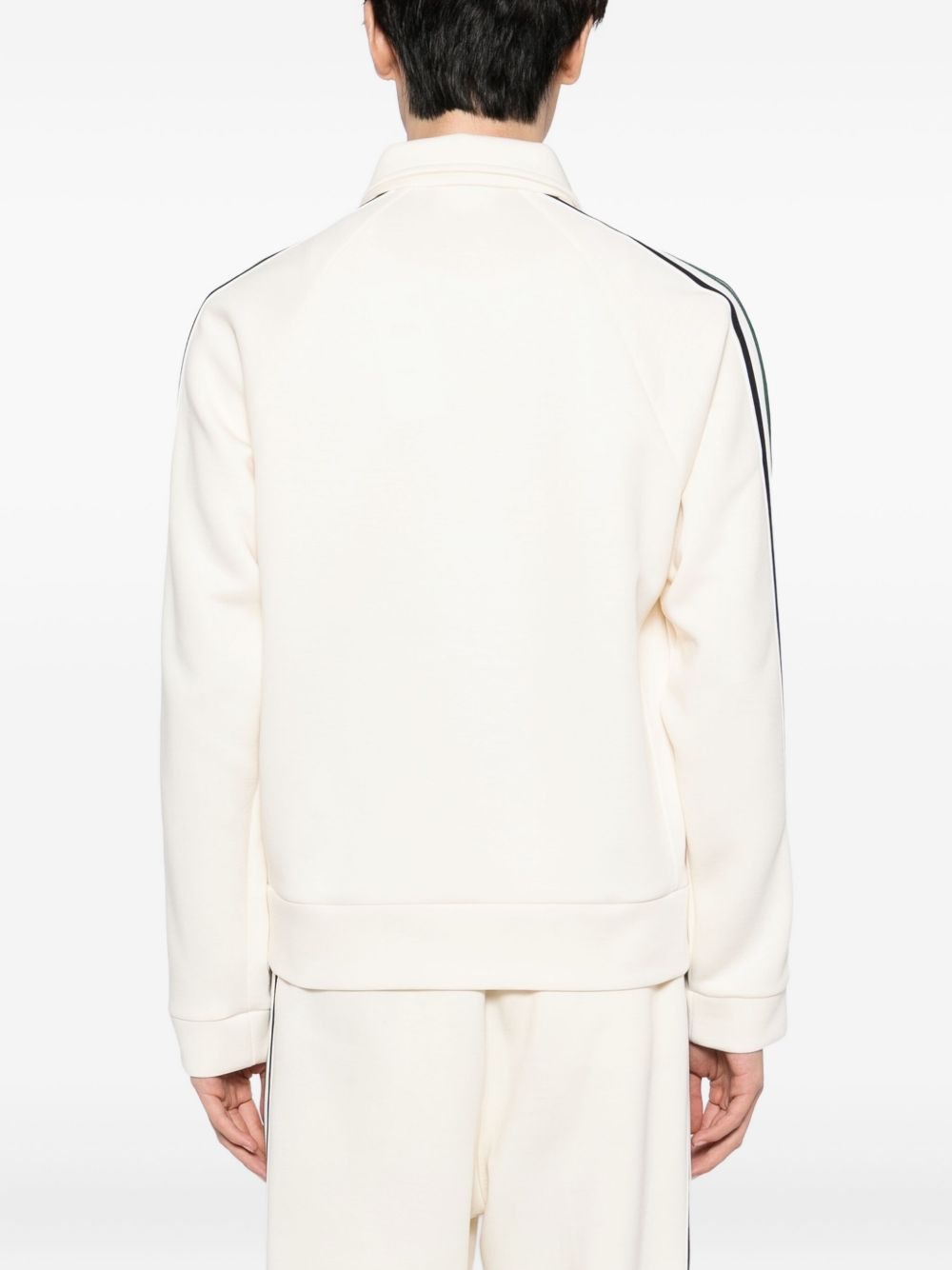 logo-appliqué jacket - 4