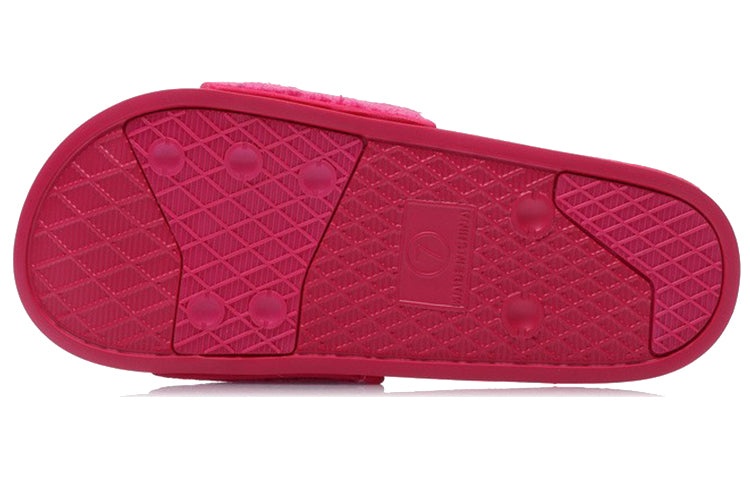 (WMNS) Li-Ning x Disney Lotso Sport Slides 'Rose Red' ABTR008-1 - 6