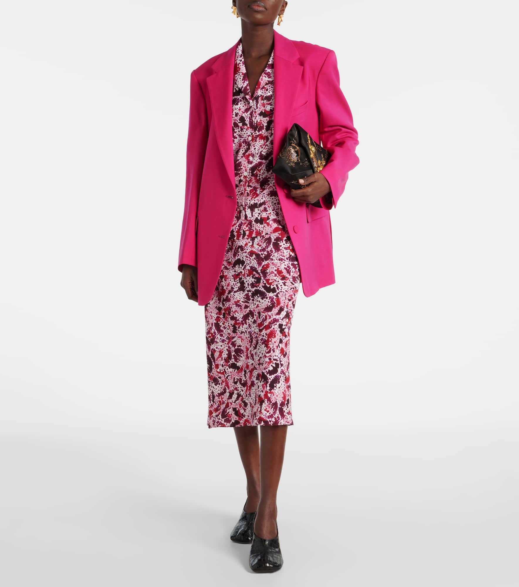 Floral pencil skirt - 2