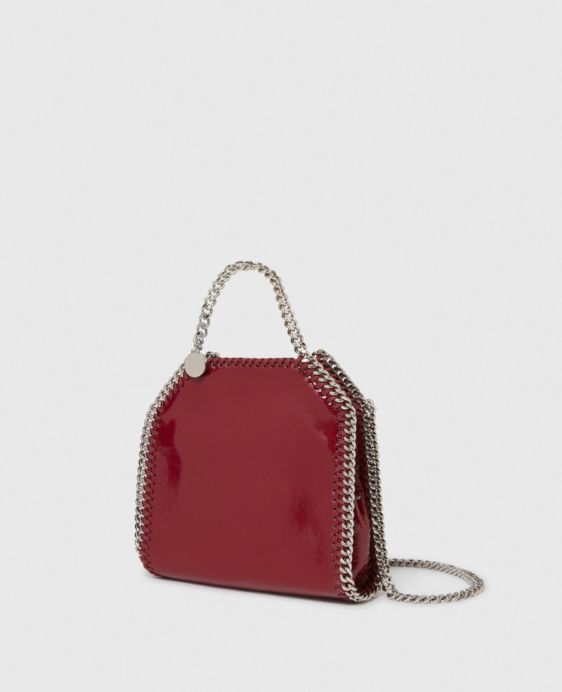 Stella McCartney Falabella Patent Tiny Tote Bag outlook