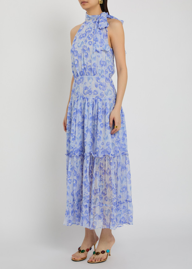 RIXO Rixo Abi Floral-print Chiffon Maxi Dress outlook