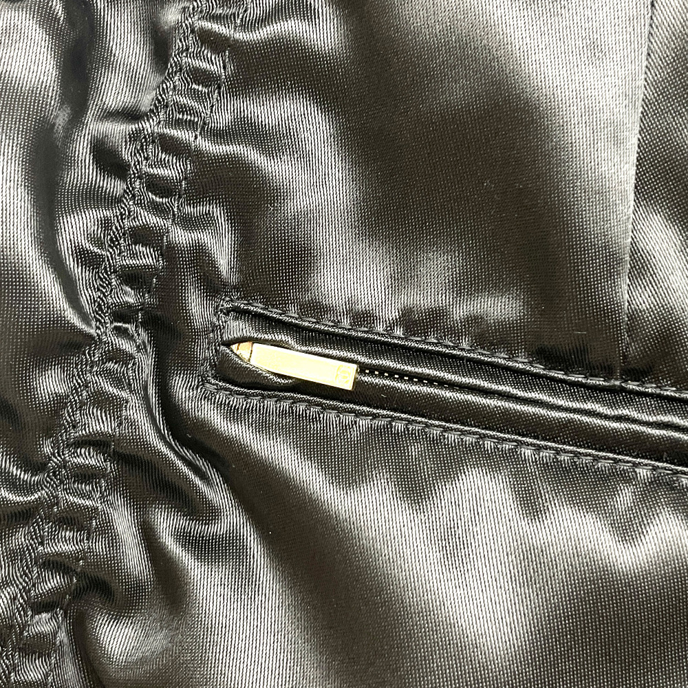 Chanel 2021 Black Shirring Shorts Half Pants P70669V62116 - 5