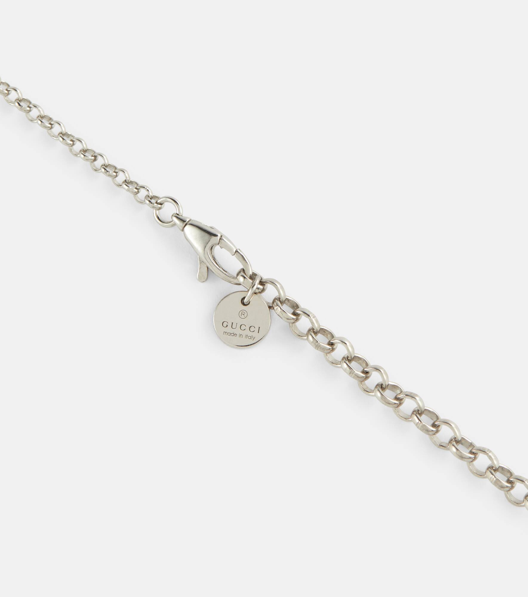 Interlocking G sterling silver necklace - 2