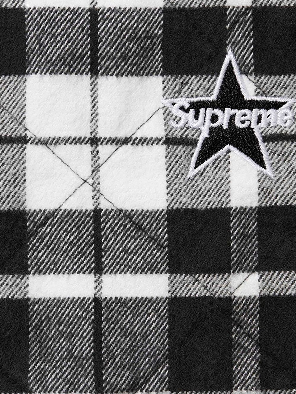 quilted flannel shirt - 2