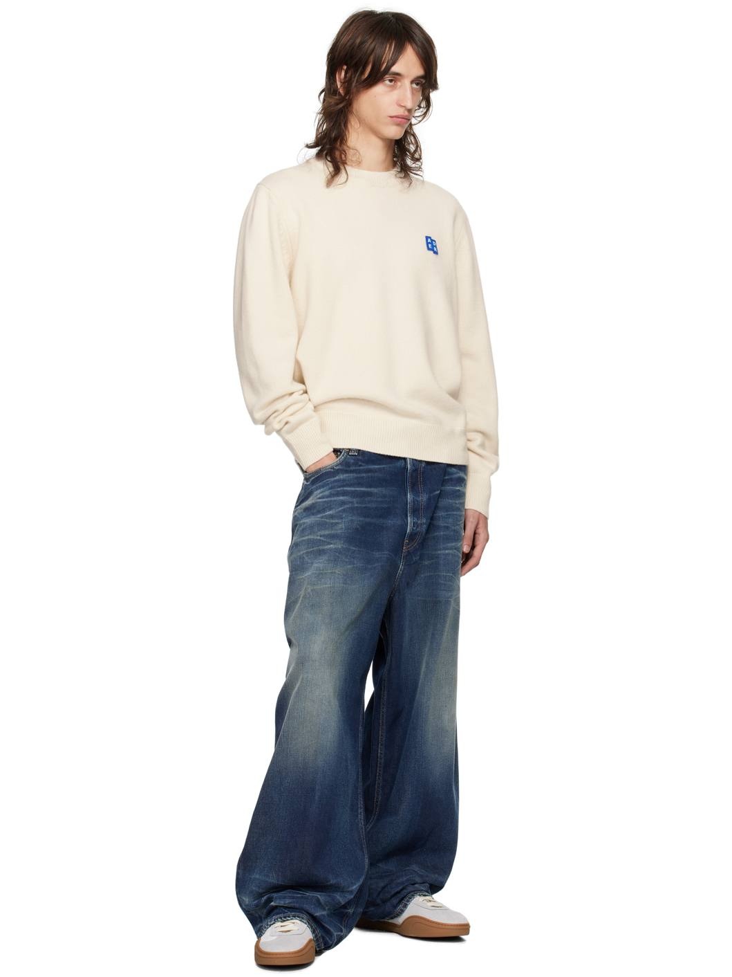 Off-White TRS Tag Knit Sweater - 4
