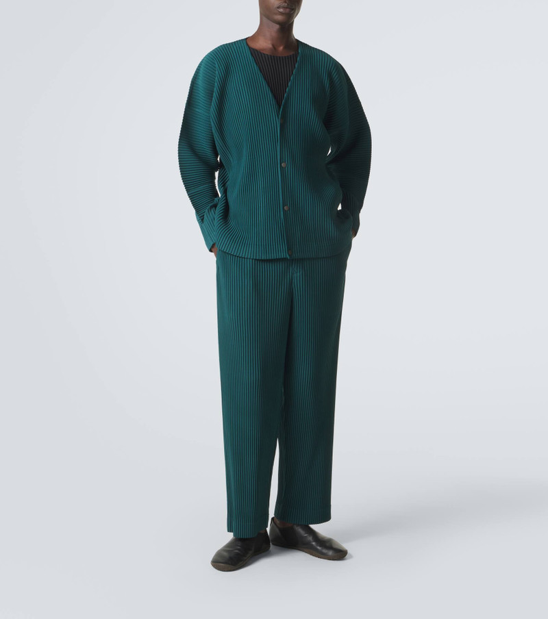ISSEY MIYAKE Color Pleats straight pants outlook
