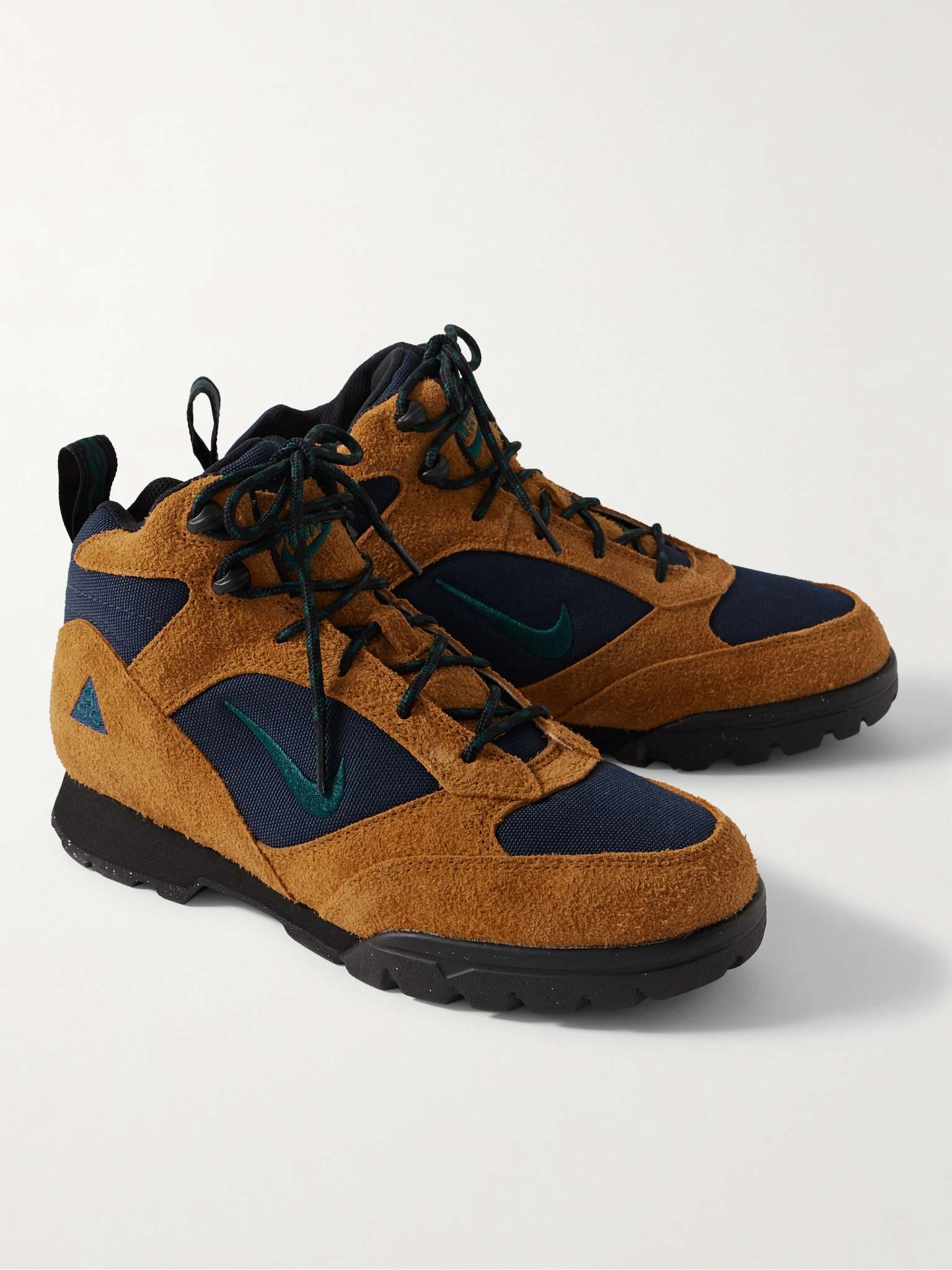 ACG Torre Mid Canvas and Suede Hiking Boots - 4