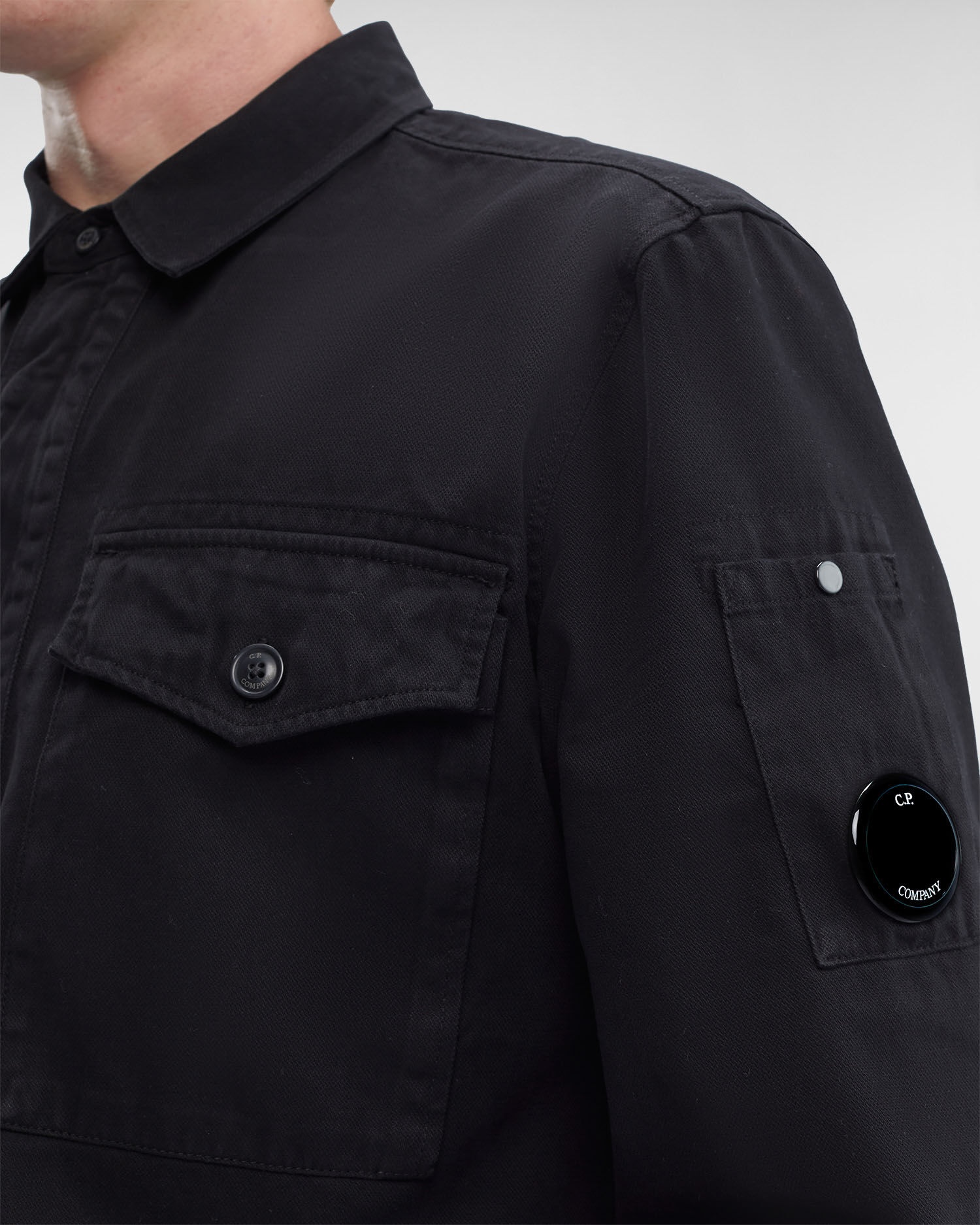 Military Twill Emerized Pocket Shirt - 4